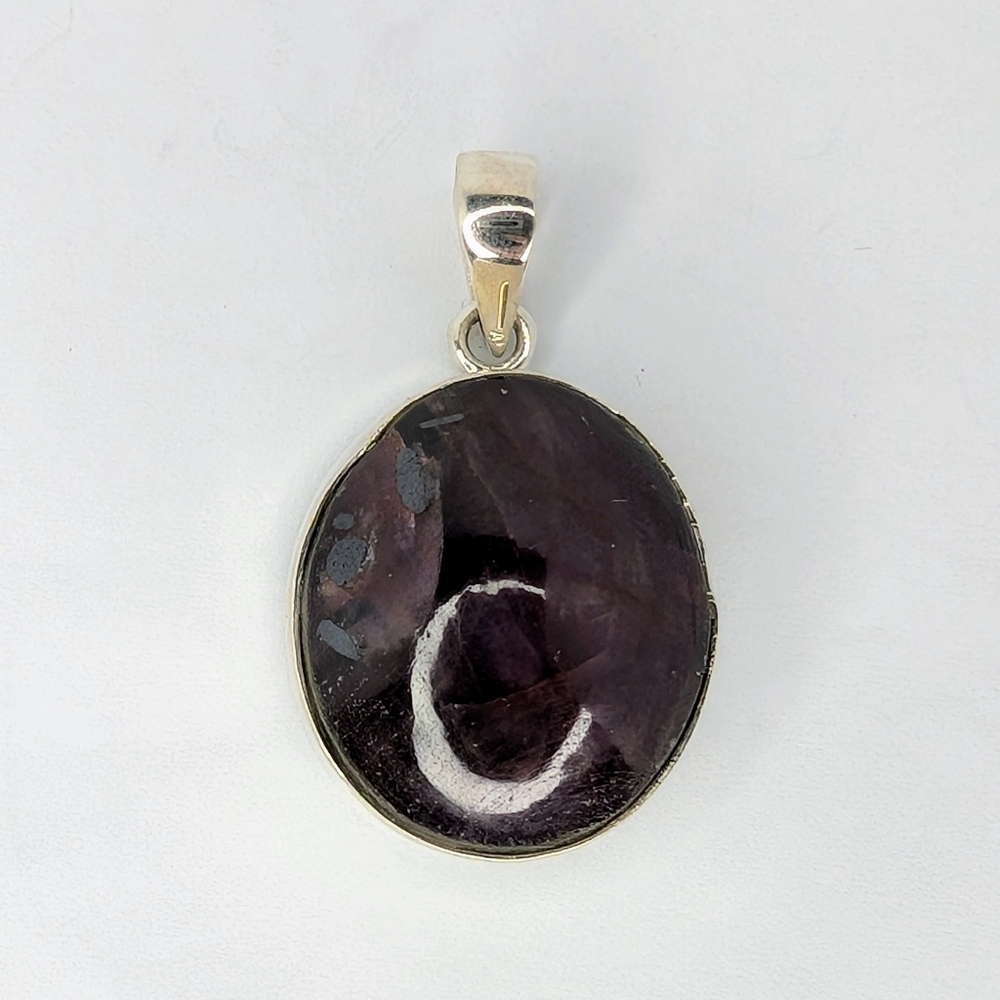 Large Star Ruby S925 Sterling Silver Pendant